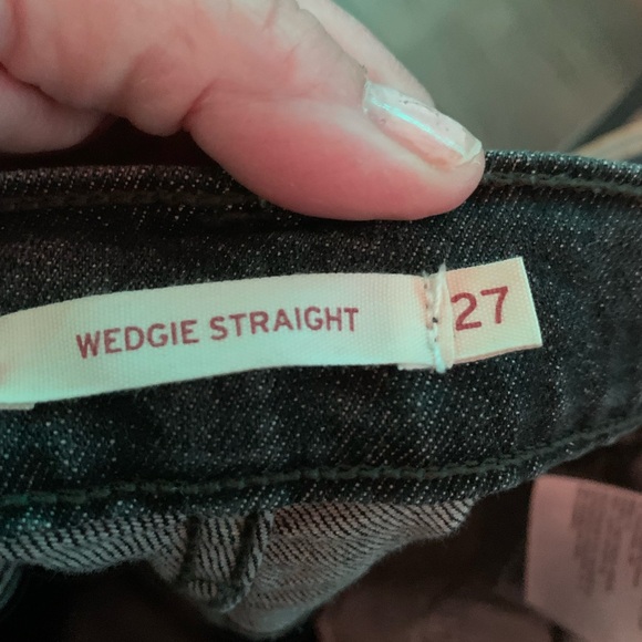 Levi’s Wedgie Straight Jeans - Size 27 - Picture 5 of 6